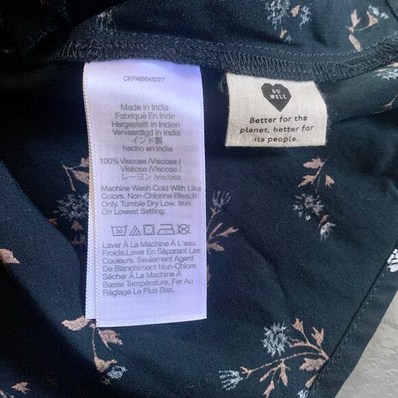 Madewell Floral Mini Dress XS Sophia Woodland Floral - Picture 13 of 14